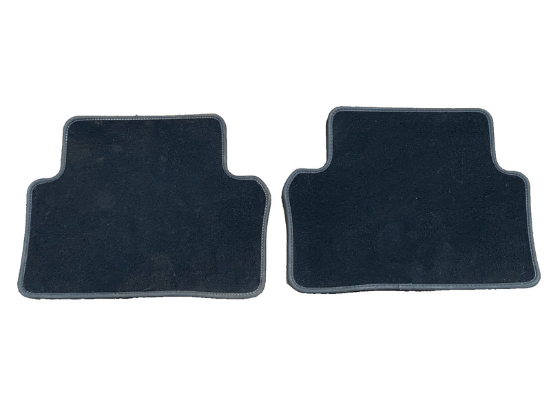 17-20 MERCEDES E400 E450 W213 REAR MAT CARPET COVERS SET OF 2 OEM #A0.60