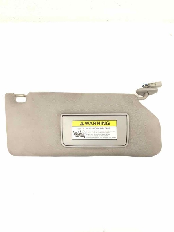 2006 Odyssey RH Passenger Sun Visor 83230SHJA01ZB Gray Color Light Stains