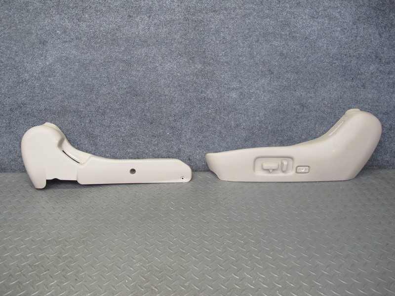 2003-2007 LEXUS J100 LX470 FRONT LEFT SIDE SEAT TRIM COVER PANEL W/ SWITCH SET