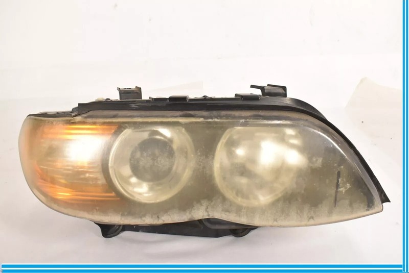 04-06 BMW X5 Front Right Passenger Side Headlight Lamp Assembly 63127164444 OEM