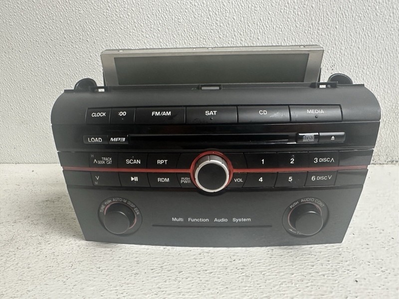 2008-2009 Mazda 3 Am Fm Mp3 Radio Stereo 2 DIN Disc CD Player