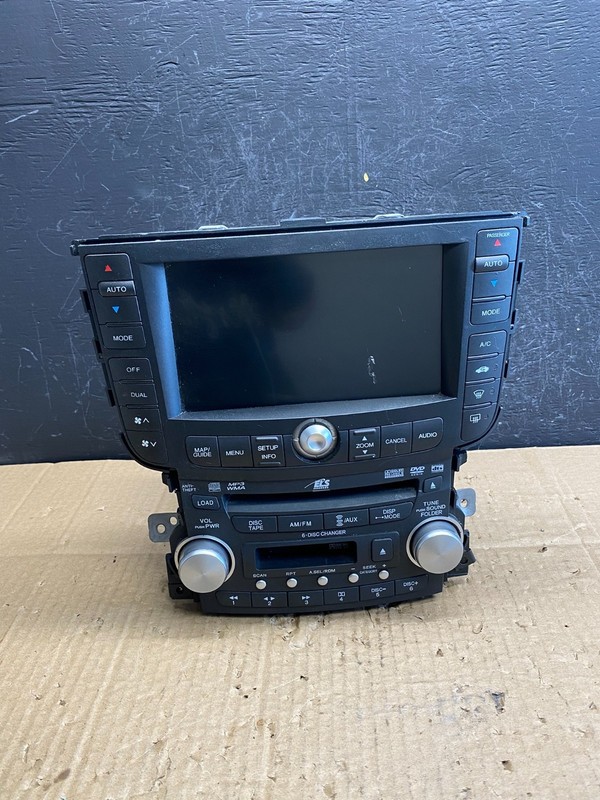 2007 2008 Acura TL Screen Display Navigation Radio Climate Control OEAC9607 DG