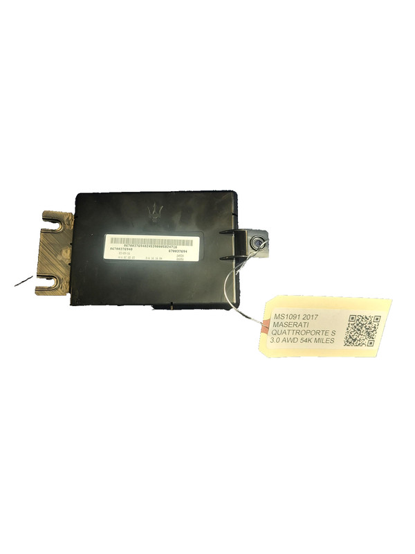 Used Oem Maserati A/C Heater Temperature Control Module for 2017 Quattroporte S