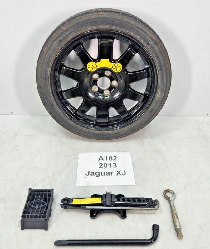 ✅ 2010-2019 OEM Jaguar XJ XF Wheel Emergency Spare Tire Jack Tools Kit 4Jx19H2
