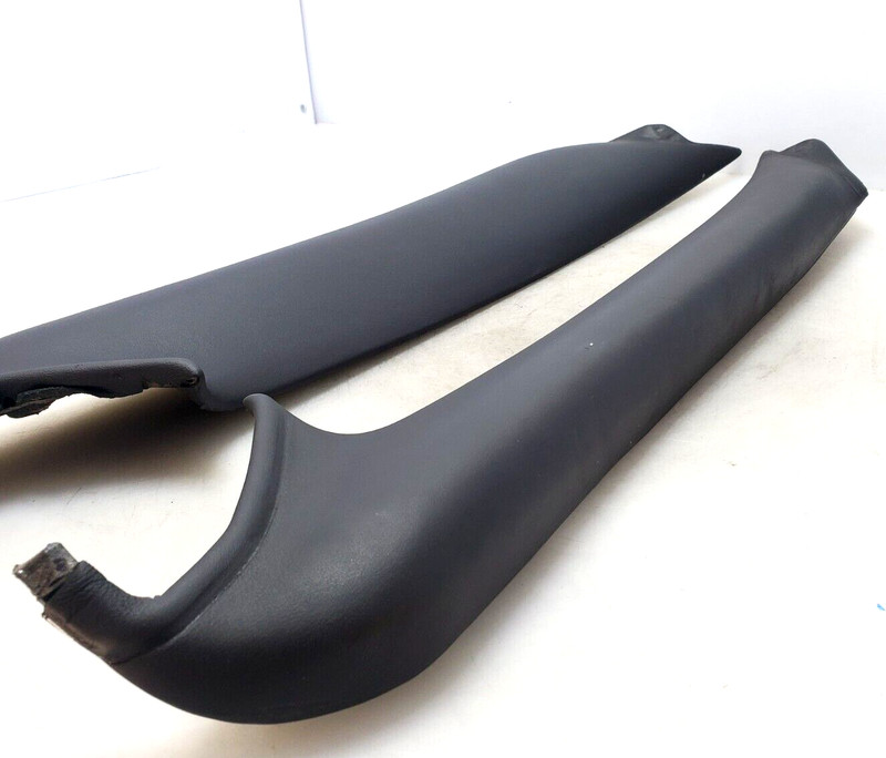 ✅ 00-05 OEM Porsche 911 996 Convertible A Pillar Trim Cover Leather Pair Black