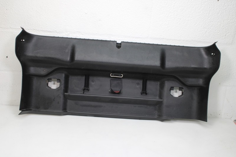 2003 AUDI TT MK1 REAR TRUNK LATCH COVER FINISH TRIM SILL PANEL - BLACK OEM