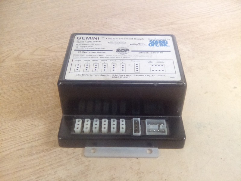 Gemini ETG6110 Stobe Power Supply 6 Head 110Watt