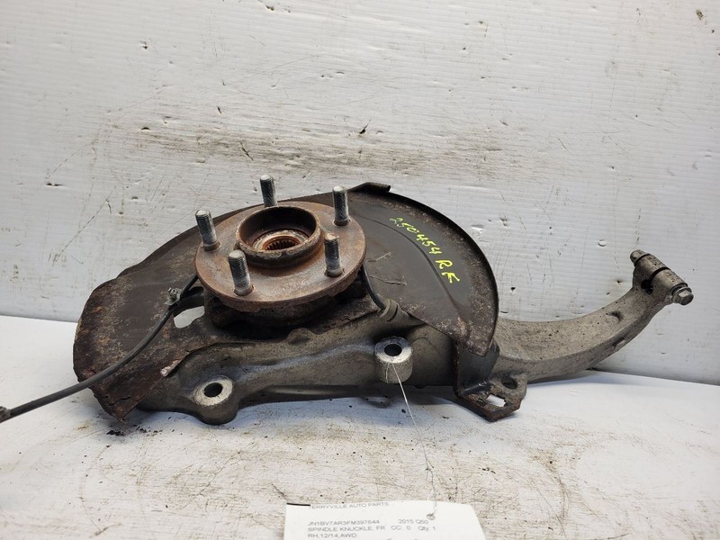 Passenger Right Front Spindle/Knuckle Fits 14-23 INFINITI Q50 1694270