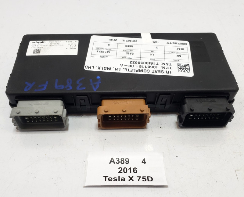 ✅ 2016-2020 OEM Tesla Model X Front Left Driver Side Seat Control Module Unit