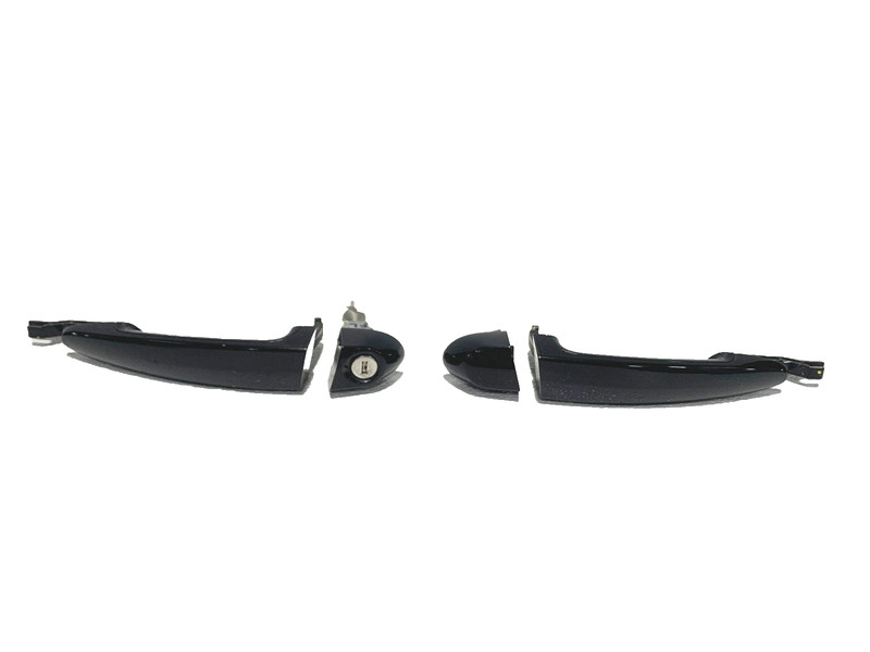 11-13 BMW 135i FRONT LEFT AND RIGHT EXTERIOR DOOR HANDLE OEM #A0.09