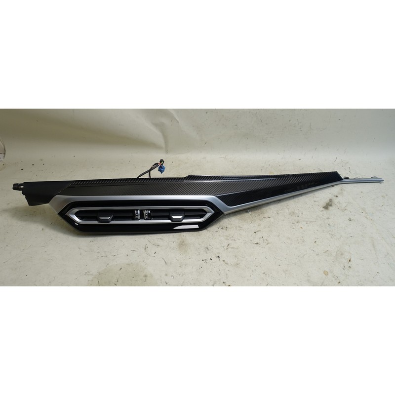 Damaged 2023-2025 BMW G80 M3 G82 M4 Front Dash Trim Strip Carbon Fiber Vents OEM