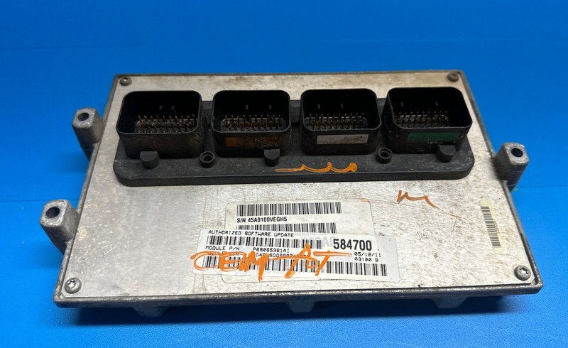 68065361AI I 2011 CARAVAN TOWN & COUNTRY 3.6L ECU ECM PCM ENGINE COMPUTER AT