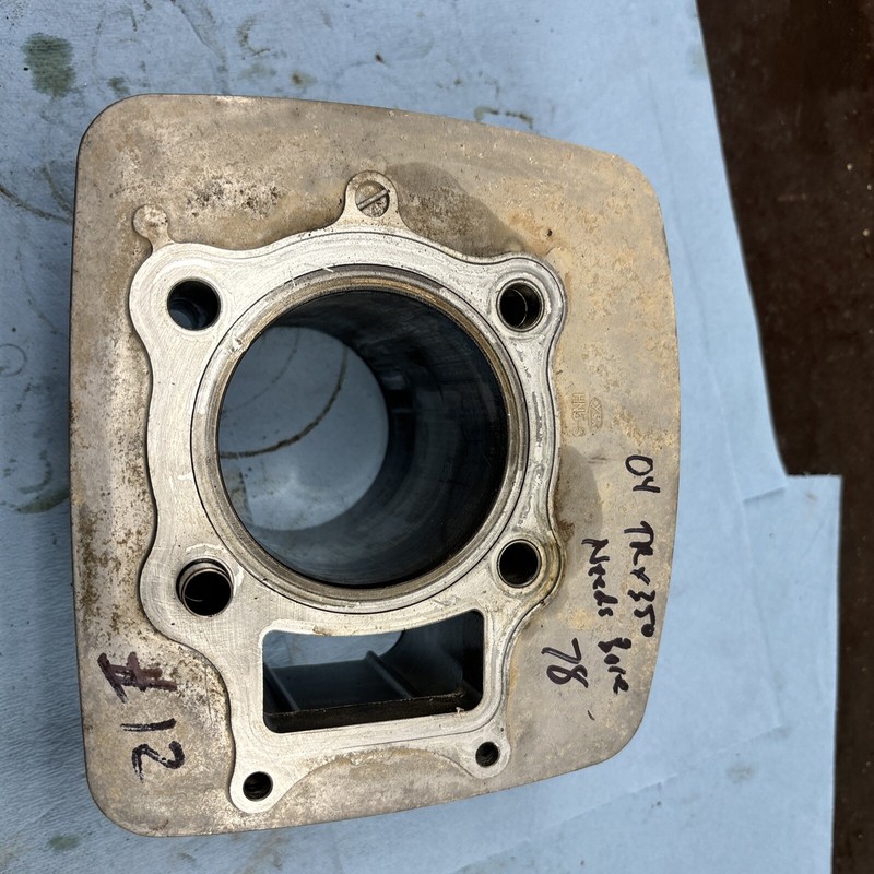 01 - 04Rancher TRX 350FE FM 4x4 FA Motor Cylinder Jug Barrel 78mm