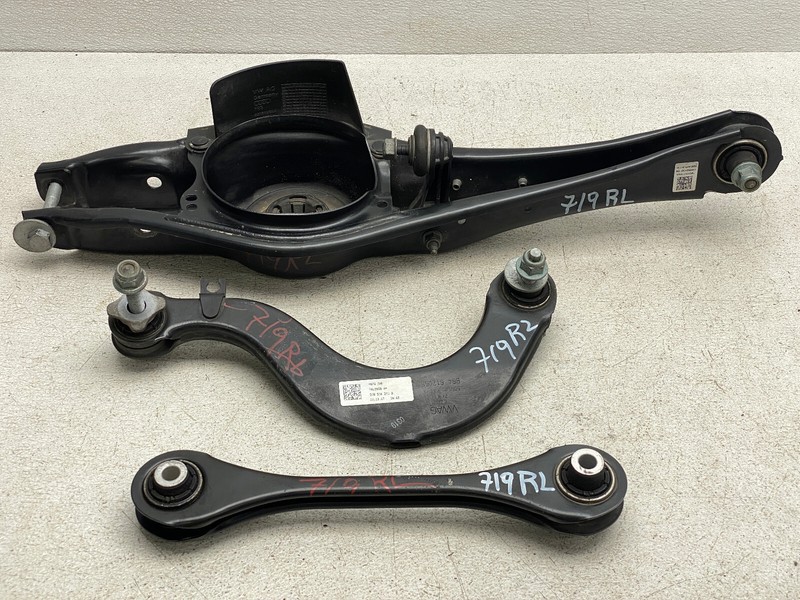 2015-2020 AUDI A3 REAR LEFT DRIVER SIDE CONTROL ARM SET OEM LOT719