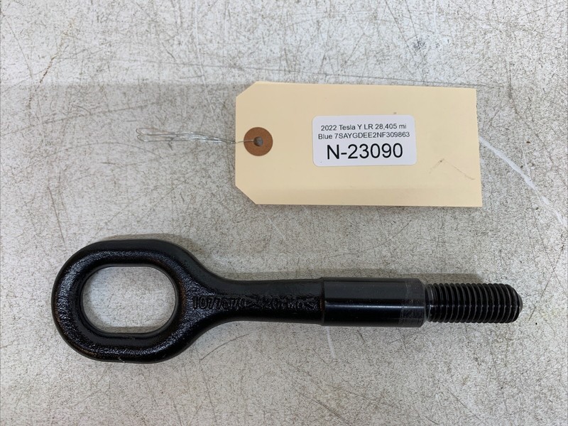 Tesla Model Y 1 TOW HOOK OEM 1077570-00-D 23090 B4