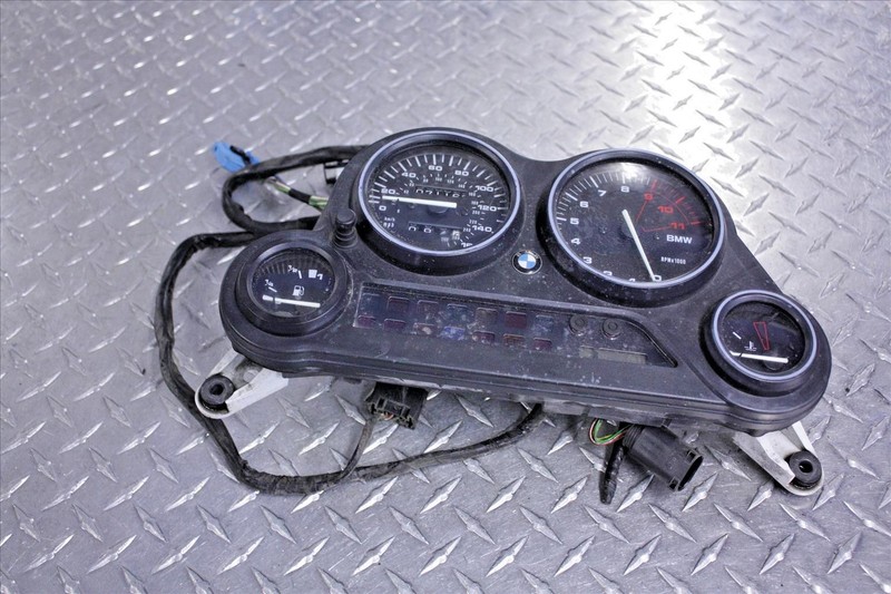 2001 BMW K 1200 RS GAUGE CLUSTER SPEEDOMETER TACHOMETER INDICATOR OEM K1200 01