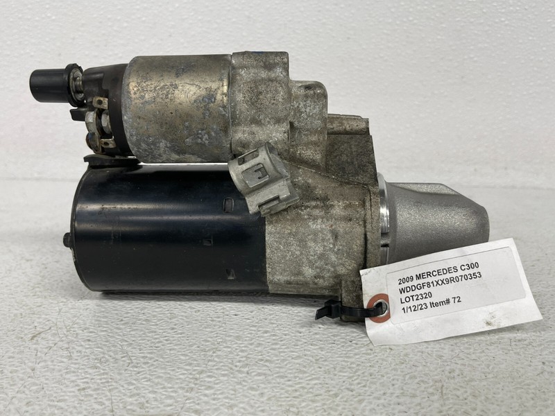 ⭐08-11 MERCEDES BENZ C300 ENGINE STARTER MOTOR UNIT ASSEMBLY OEM LOT2320