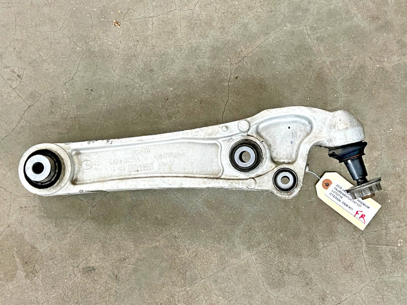 ⭐2016-2020 JAGUAR XF RWD FRONT RIGHT SIDE REARWARD LOWER CONTROL ARM OEM LOT2718