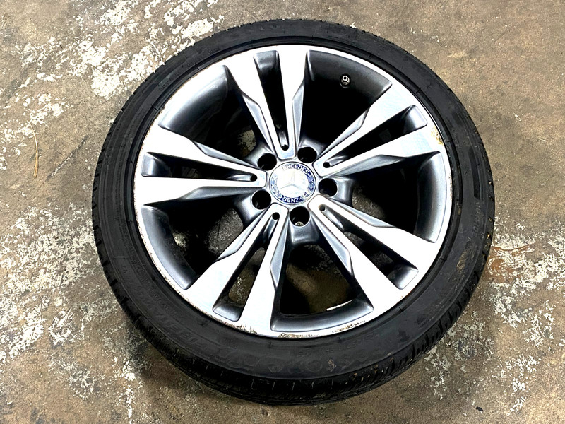 15-18 MERCEDES C300 W205 WHEEL RIM 8.5 X 18 OEM A0.49