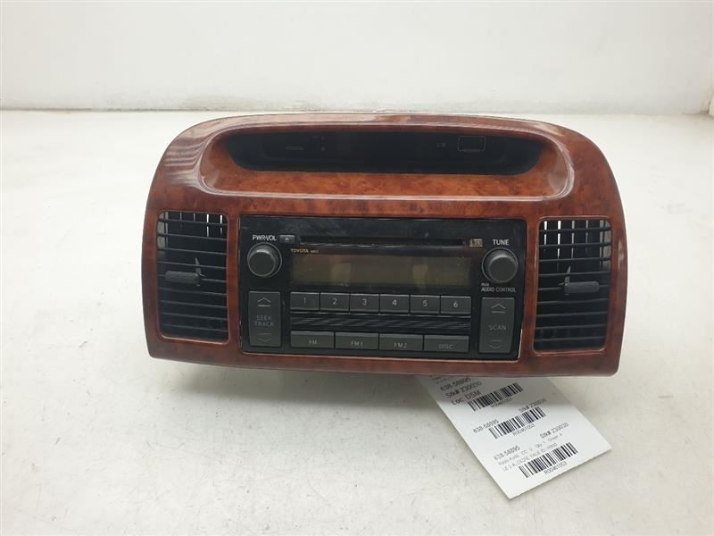 05-06 TOYOTA CAMRY RADIO/STEREO RECEIVER UNIT ASSMEBLY