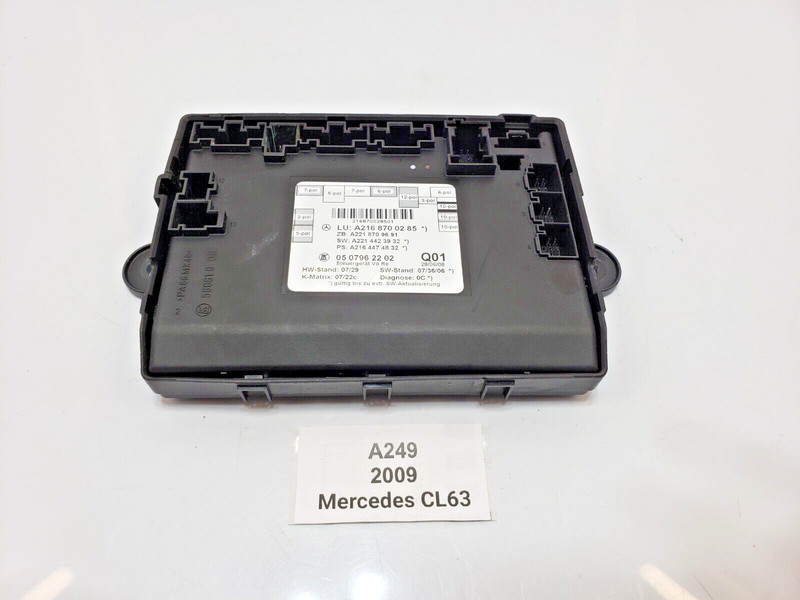 ✅ 07-14 OEM Mercedes C216 CL63 C550 Front Right Side Door Control Module