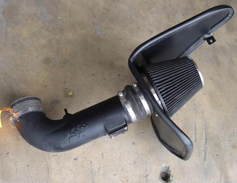 K&N Aircharger Performance Air Intake for 2010-15 Chevy Camaro 6.2L V8 *USED*