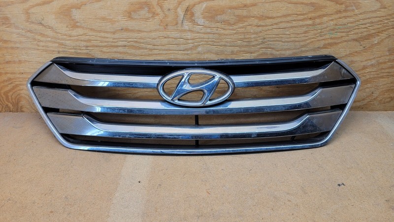 2013 2014 2015 2016 HYUNDAI SANTA FE SPORT FRONT GRILLE INSERT MOLDING CHROME OE