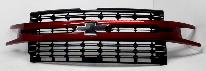 OEM Chevrolet Silverado 1500 RST Grille Red Hot (G7C) 84781399 Deep Marks