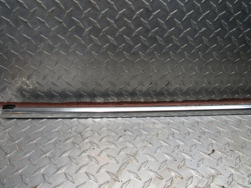 2015 JAGUAR XF LEFT REAR DRIVER DOOR BODY SIDE MOLDING CHROME TRIM 2.0L