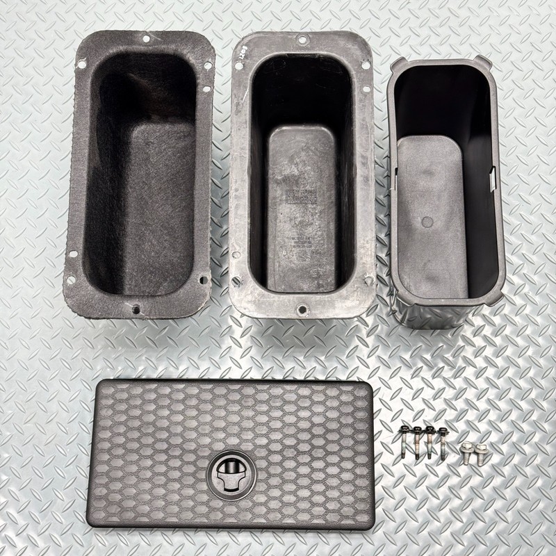 ✅ 12-26 RAM 1500 2500 3500 STORAGE BIN REAR FLOOR BOX COVER UNDER SEAT OEM