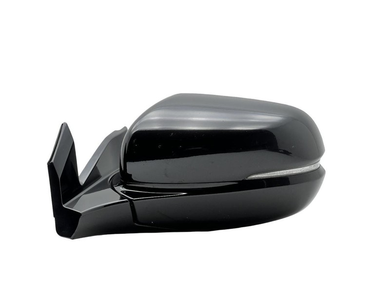 2017-2018 Honda Pilot Left Driver Door Mirror Power With Memory With Turn Black