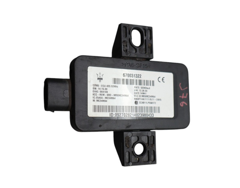 14-24 Maserati Ghibli M157 Tire Pressure Monitor Sensor Module TPMS OEM