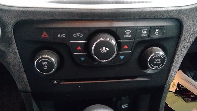 Temperature Control Face Plate Radio And Heater Fits 11-14 CHARGER 3319911