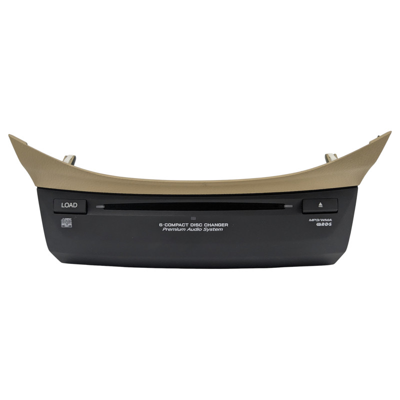 08-12 HONDA ACCORD CD CHANGER PLAYER 6 DISC DASH MOUNTED OEM 39110-TA0-A012