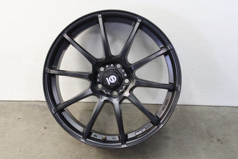 Sparco Assetto Gara Black Wheel Rim 19x8" 19" ET45 5x112
