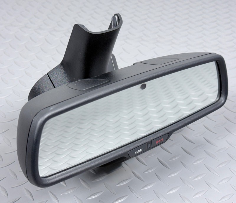 ✅ 13-24 RAM 1500 Class 2500 3500 OEM INSIDE REAR VIEW MIRROR ASSIST SOS AUTO DIM