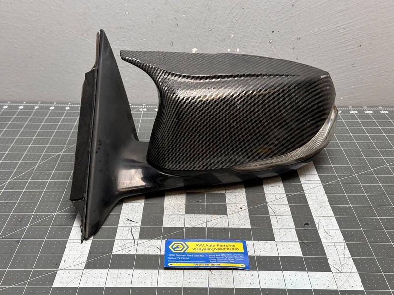 14-16 INFINITI Q50 - LEFT DRIVER SIDE REAR VIEW DOOR MIRROR W/ CAMERA OEM
