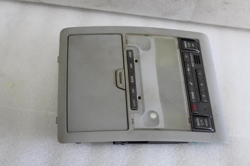 2007 LEXUS LS460 ROOF CONSOLE DOME LIGHT WITH LEXUS LINK 89755-0W110