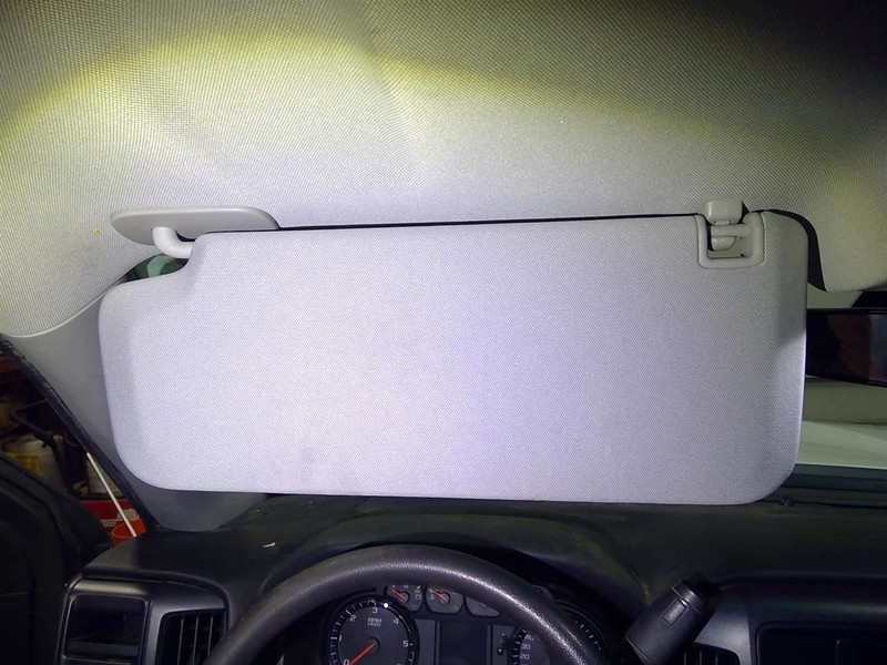 Driver Sun Visor Classic Style Fits 14-19 SIERRA 1500 PICKUP 1764564