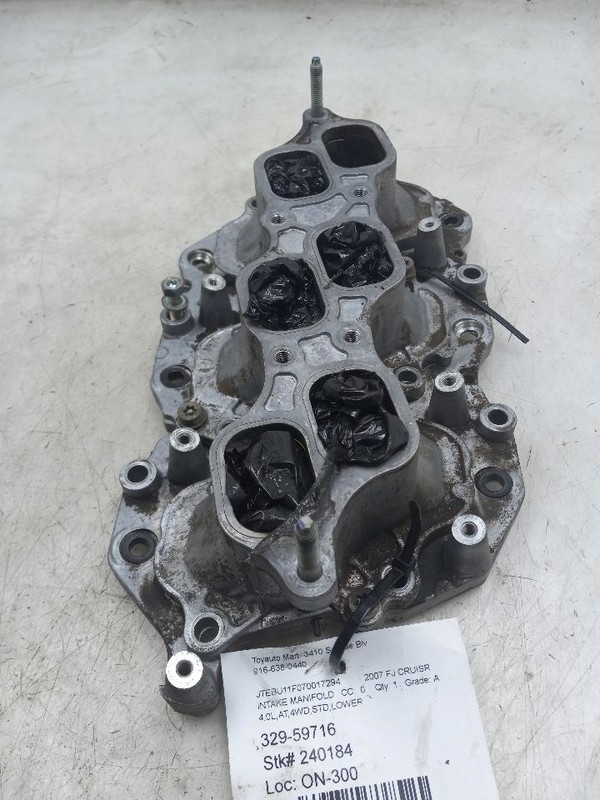 07 08 09 TOYOTA FJ CRUISER 4.0L LOWER INTAKE MANIFOLD 1GRFE
