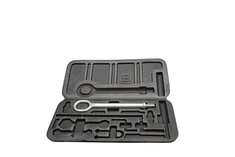 03-19 Maserati Quattroporte M129 Emergency Spare Tire Tool Kit 263971 OEM