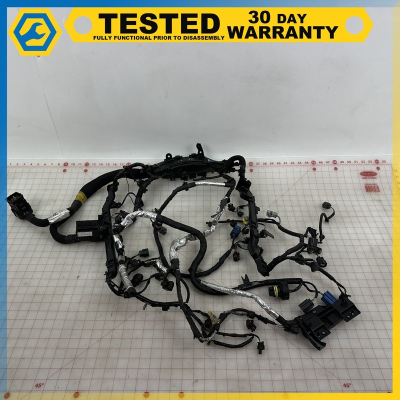17-19 JAGUAR XE 3.0L ENGINE MOTOR WIRE WIRING HARNESS OEM GX53-12C508-BC