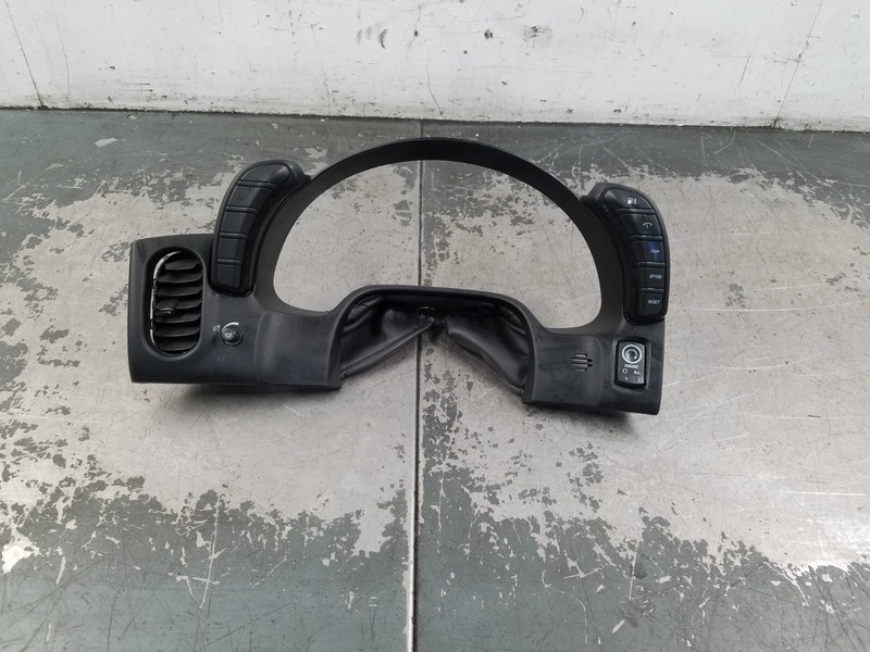 2008 Chevy Corvette C6 Gauge Cluster Bezel / Dash Controls #2859 E7