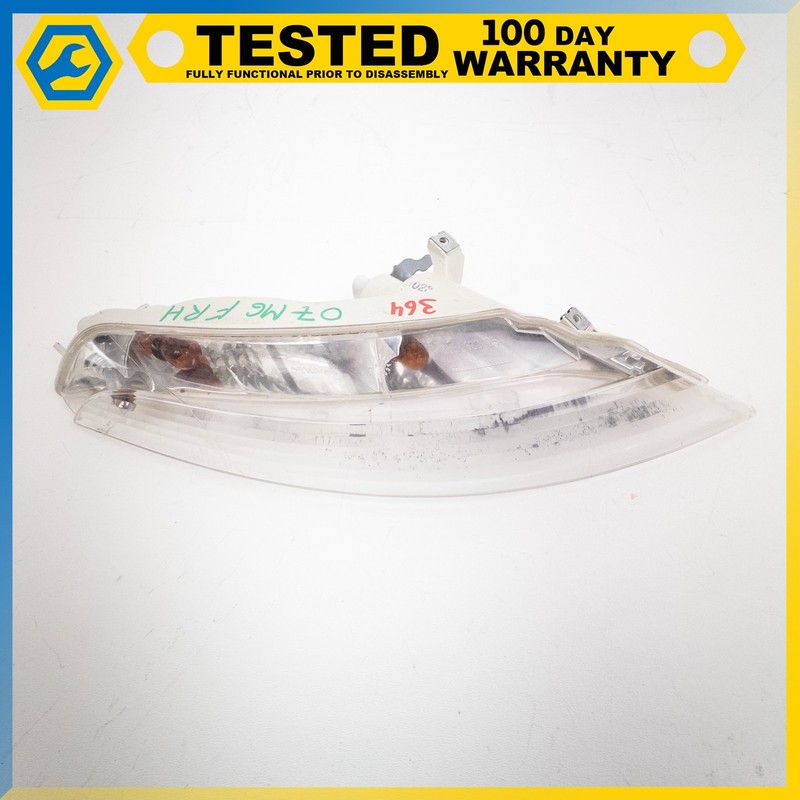 04-10 BMW M6 645CI 650CI FRONT RIGHT SIDE TURN SIGNAL LIGHT ASSEMBLY OEM