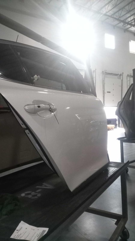 2015 KIA K900 Used Rear Right Door White PW PL 149K Miles OEM Part 43289
