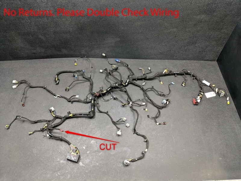 Dashboard Wiring Harness 2018 Ford EcoSport GN15-14401-YYE 2019