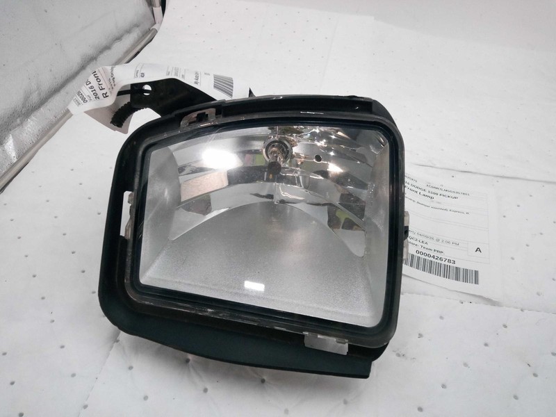 2016 RAM DODGE 1500 Pickup Right Fog Light Assembly Grey 205455 119K Miles