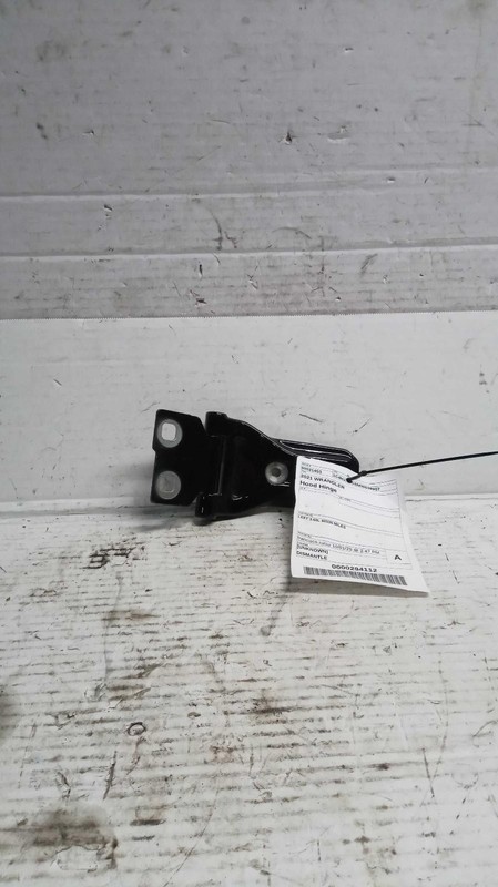 2021 Jeep Wrangler Left Hood Hinge Black - Used, 80K Miles, Non-Interchangeable