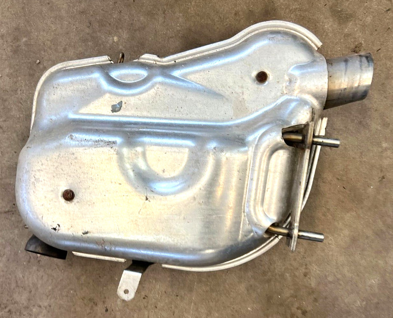 POLARIS SNOWMOBILE 2008-2014 IQ TURBO LX LXT FST STOCK EXHAUST RESONATOR CAN