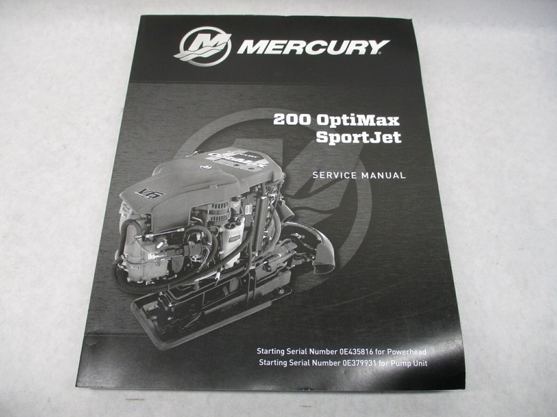 90-8M0112028 2015 Service Repair Manual for Mercury 200 OptiMax SportJet Drive